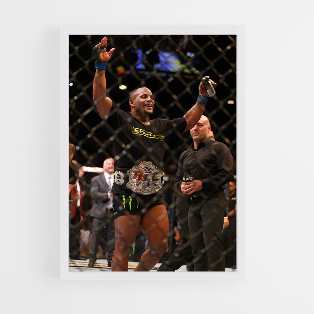 Poster Daniel cormier – affiche MMA (vue 3)